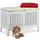 Relaxdays Sitzbank Truhenbank Weiß 56 x 78 x 39 cm