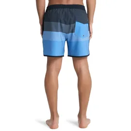 QUIKSILVER Badeshorts Stretch Scallop Volley 16 Schwarz/Blau XL