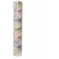 Deko-Set Eier, 6 cm - 6 Stück