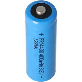 AccuCell Akku 400mAh 3,2V LiFePo4 43,8x14,2mm