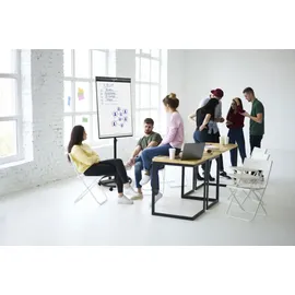 Legamaster UNIVERSAL Triangle Mobile Flipchart Rundfuß