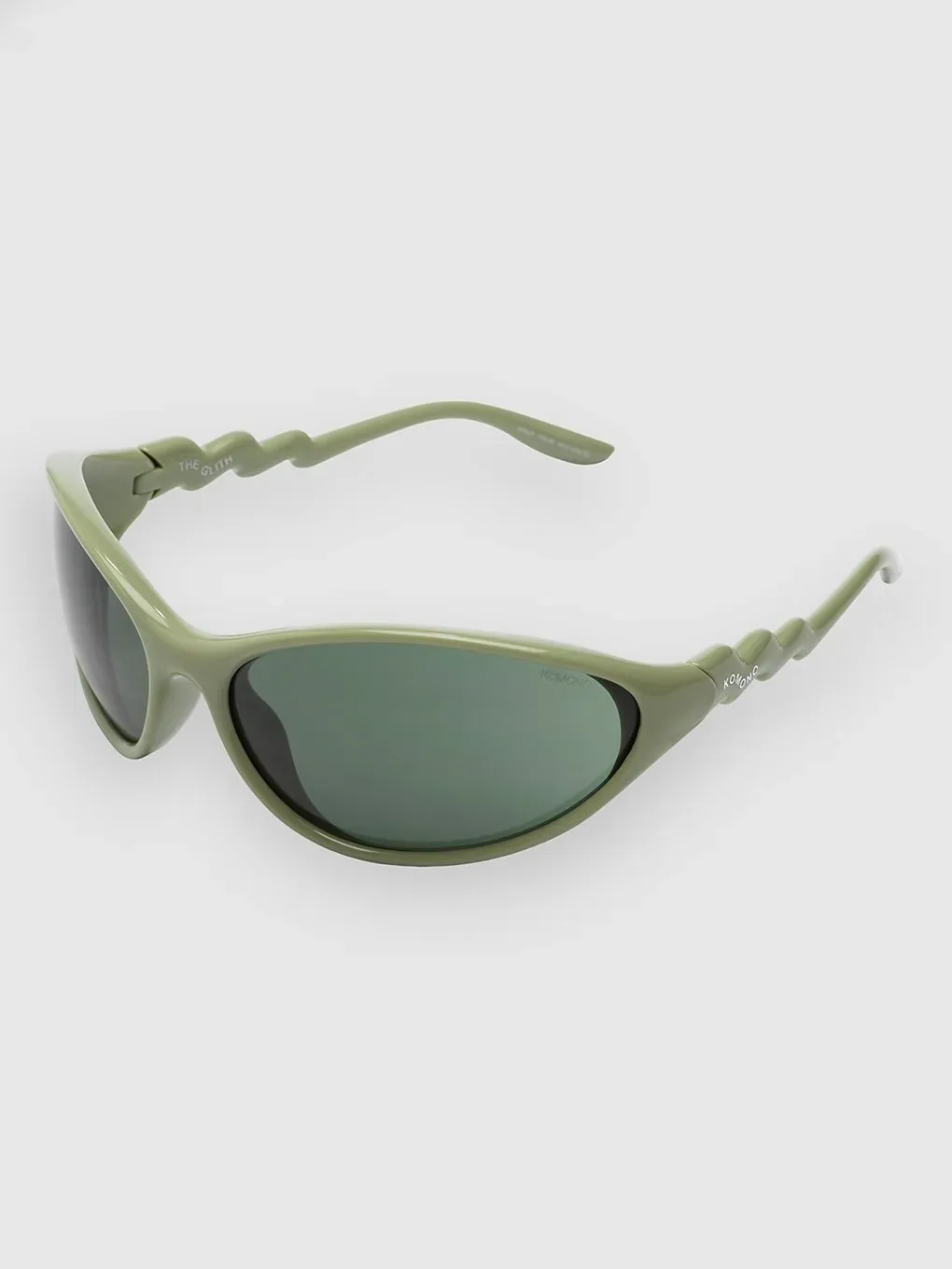 Komono The Glitch Moss Sonnenbrille solid kaki Gr. Uni