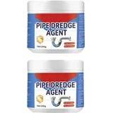 Rohr-Auffrischung, Abflussreiniger Extra Stark, Toilettenreiniger Extrem Stark, Rohrreiniger Abflussreiniger WC Reiniger, Toilet Cleaner Kloreiniger Extra Stark Reinigungsmittel für Küche und Bad (2)