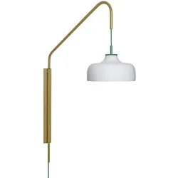 Hübsch Interior - Current Wandleuchte, khaki / weiß