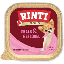 Rinti Gold Mini Kalb & Geflügel 16 x 100 g
