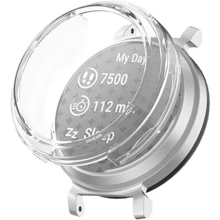 REYDA 2 Stück Uhrengehäuse Kompatibel für Garmin Lily 2 Hülle, Weiches TPU Silikon Rand Rahmen Stoßstange Gehäuse Stoßfest Schutzhülle für Garmin Lily 2 (Keine Displayschutz)