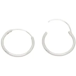 fejn Ohrringe Simple Hoop nachhaltiger Echtschmuck S Damen 
