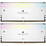 Corsair Dominator Titanium RGB weiß DIMM Kit 64GB, DDR5-6000, CL30-36-36-76, on-die ECC (CMP64GX5M2B6000C30W)