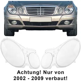 Lst Scheinwerfer Glas Streuscheibe links für Mercedes-Benz E-Klasse W211 S211 02-09