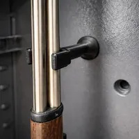 2er Set Magnetischer Langwaffenhalter/Gewehrhalter Stütze für Waffenschrank (50mm)