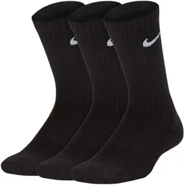 Nike Everyday Cushioned Crew-Trainingssocken Black/White 38-42