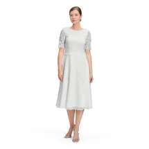Vera Mont Cocktailkleid Mini Spitze Offwhite 50