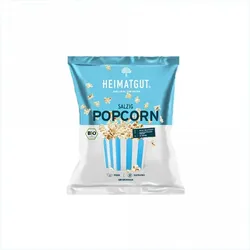 Heimatgut Popcorn mit Kokosöl - Salzig bio 60g