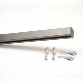 deco-raum Gardinenschiene auf Maß 1-lauf Square 600cm
