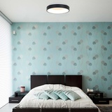 Steinhauer LED Deckenleuchte Ringlede Ø 48 cm schwarz