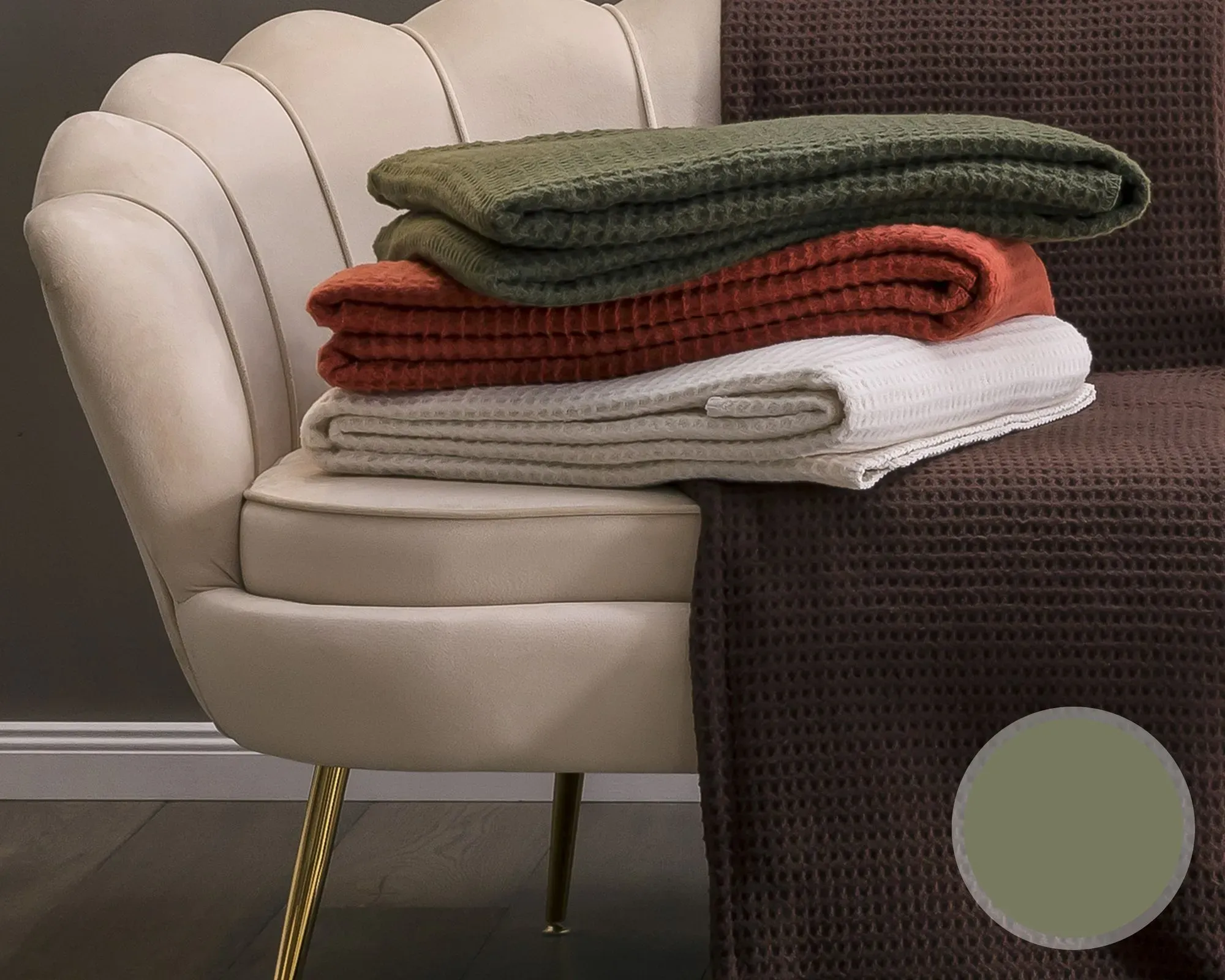 Done »Cody« Wohndecke 0323 khaki