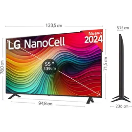 LG 55NANO82T6B 55" NanoCell 4K Smart TV