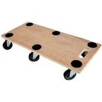 Proregal Transportroller Braun 30x11x68 cm, Freizeit, Heimwerken, Handwerkzeuge