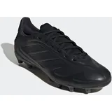 adidas Fußballschuh ADIDAS PERFORMANCE "COPA PURE 3 PRO FG", Damen, Gr. 39, schwarz (core schwarz, core schwarz, iron metallic), Leder, Synthetik, Schuhe, für Rasenplätze