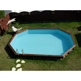Gre Pool-Set Kieferfarben - 336x117x436 cm