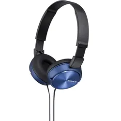 Sony MDR-ZX310AP Kopfhörer Verkabelt Kopfband Anrufe/Musik Blau