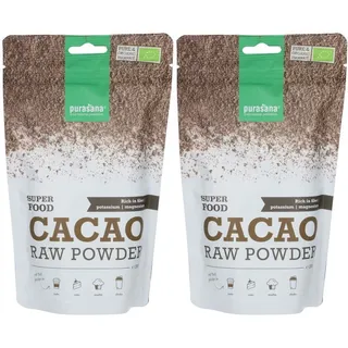 PURASANA Cacaopoeder Bio 200 g Pulver