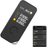 Laser-Entfernungsmesser 50 m 2 mm Genauigkeit Bluetooth LED USB-C