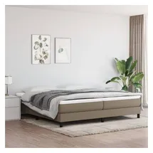 vidaXL Boxspringbettgestell 200 x 200 cm Taupe