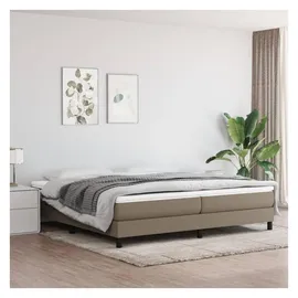 vidaXL Boxspringbettgestell 200 x 200 cm Taupe