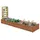 Costway Hochbeet Mit Rankgitter 235 x 63 x 102 cm Braun