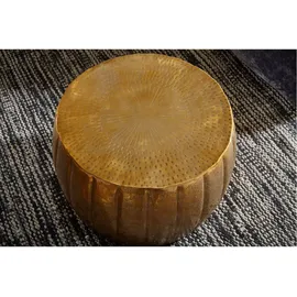Wohnling Couchtisch Gold Aluminium 60 x 36 cm