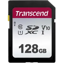Transcend SDC300S SDXC UHS-I Class 10 U1 V10 128 GB