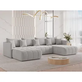 GRAINGOLD Ecksofa Ardi U Grau