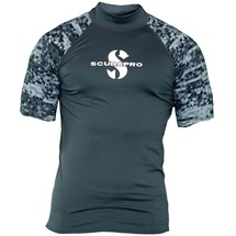 Scubapro Unisex High Neck Rashguard, Grau, L EU