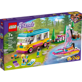 Lego Friends Wohnmobil- und Segelbootausflug 41681