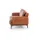 W.Schillig Couch Lederbezug 2-Sitzer Braun