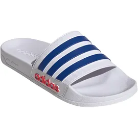 adidas Shower Adilette Cloud White / Royal Blue / Pure Ruby 42