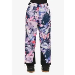 Superdry für Damen. WS110172A Lange fliederfarbene Skihose (42), Sportlich, Schnee, Recyceltes Polyester, Nachhaltig