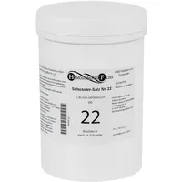 HOMOEOPATHIEFUCHS Schüssler-Salz Nummer 22 Calcium carbonicum D6 Biochemie 4000 St Tabletten