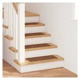 vidaXL Stufenmatte 60 x 25 cm Gelb