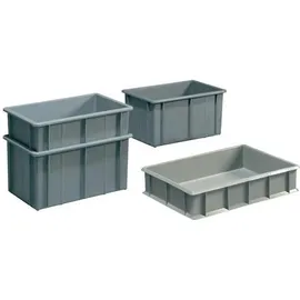 Mauser Transportstapelbehälter eck.20,0l PE grau L600xB400xH120mm
