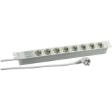 EFB-Elektronik Steckdosenleiste 2 m Grau 8 St.
