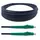 Elfcam Elfcam® - 50m Gepanzerte Glasfaserkabel LC/APC auf LC/APC Stecker, Simple Singlemode 9/125μm OS2 Patchkabel, Schwarz (50M)