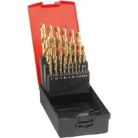 FORMAT Spiralbohrer-Set DIN338 HSS geschliffen TiN Typ N1-5,9mm Format