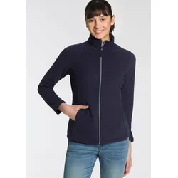 Fleecejacke »D Fleecejacke«, (1 St.), Gr. 44, black blue, , 36860451-44
