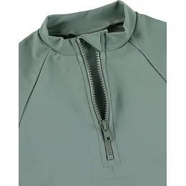 Sterntaler Badeshirt Langarm Uni Größe 92 in mattgrün, mattgrün