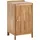 Beliani Outdoor-Küchenschrank Venosa Braun