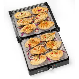 SALTER Elektrischer Grill 2200 W schwarz