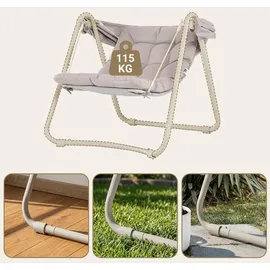 SoBuy Hängesessel OGS62 Beige