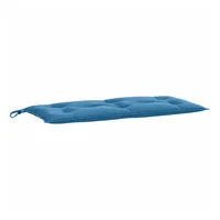 VidaXL Gartenbank-Auflage Melange Blau 100x50x7 cm Stoff